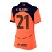 Barcelona Frenkie de Jong #21 Tredjedrakt Dame 2025-26 Korte ermer